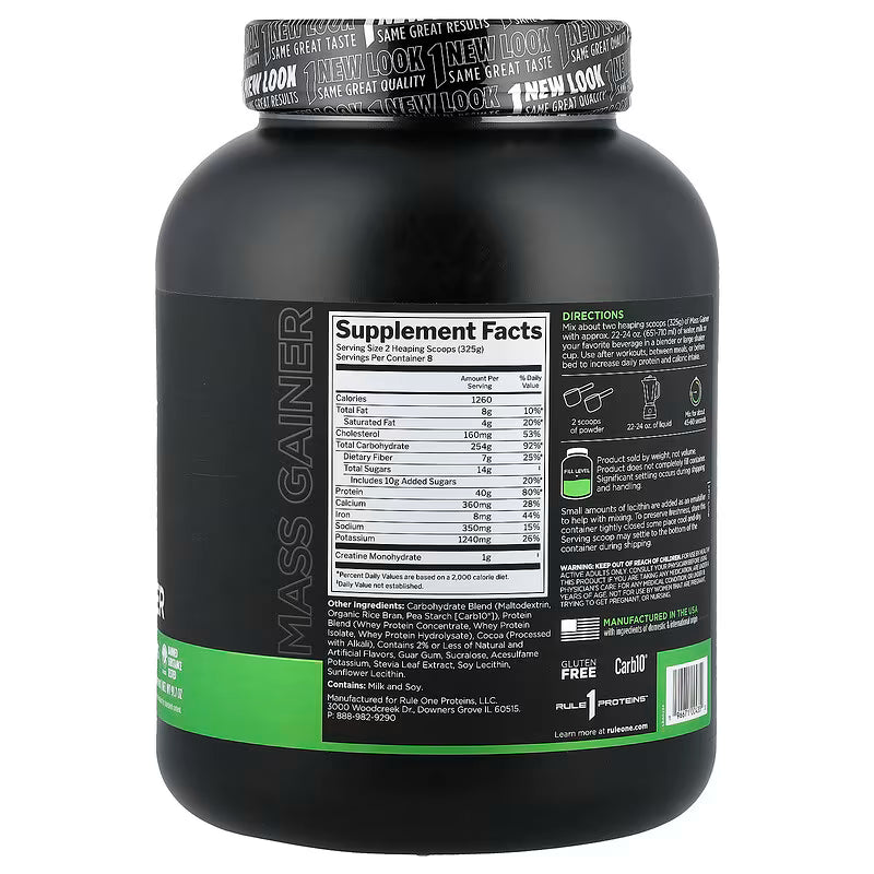 Rule One Proteins, Mass Gainer