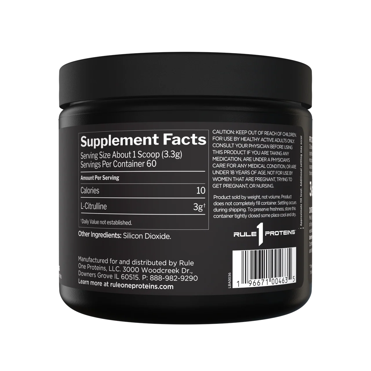 Rule one Citrulline