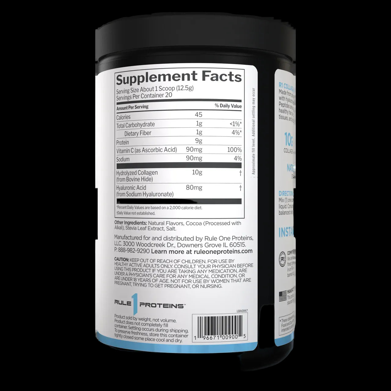 Rule One R1 Collagen Peptides - (250g / 20 Servings)