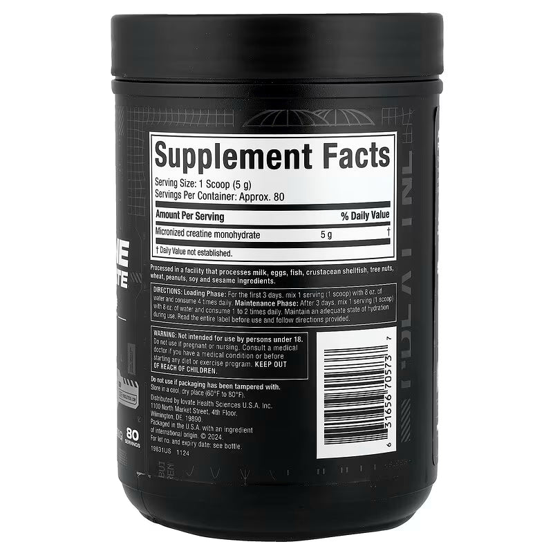 MuscleTech, Platinum 100% Creatine Monohydrate
