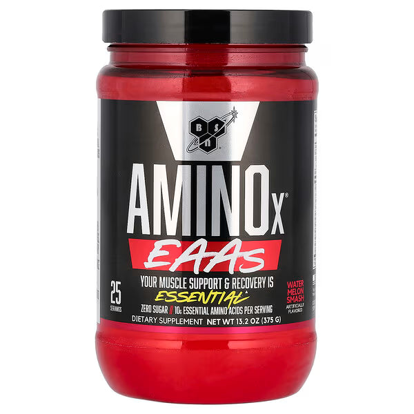 BSN, AminoX®, EAAs, Muscle Support & Recovery, Watermelon Smash, 13.2 oz (375 g)