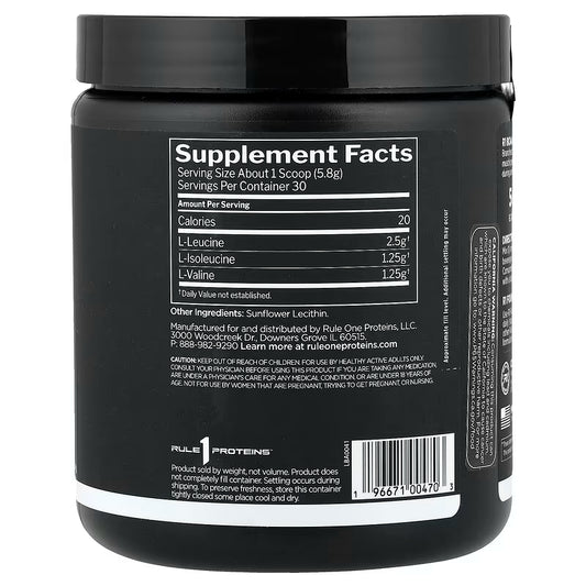 Rule One Proteins, BCAA, Unflavored