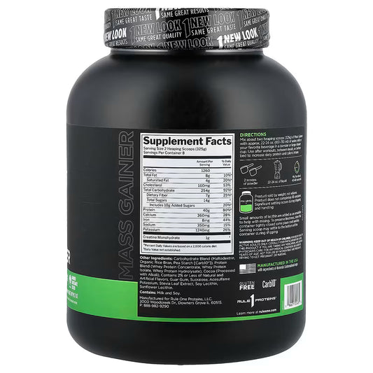 Rule One Proteins, Mass Gainer