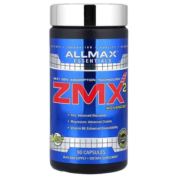 ALLMAX Essentials - ZMX² ADVANCED (90 Capsules)