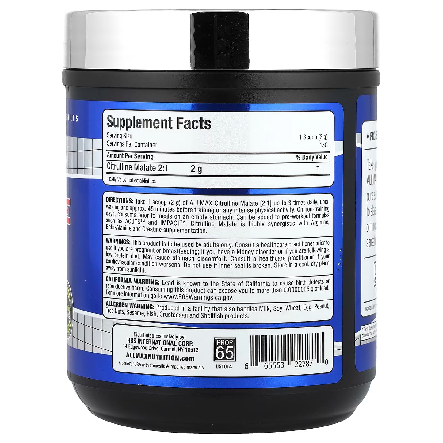 ALLMAX, Essentials, Citrulline Malate