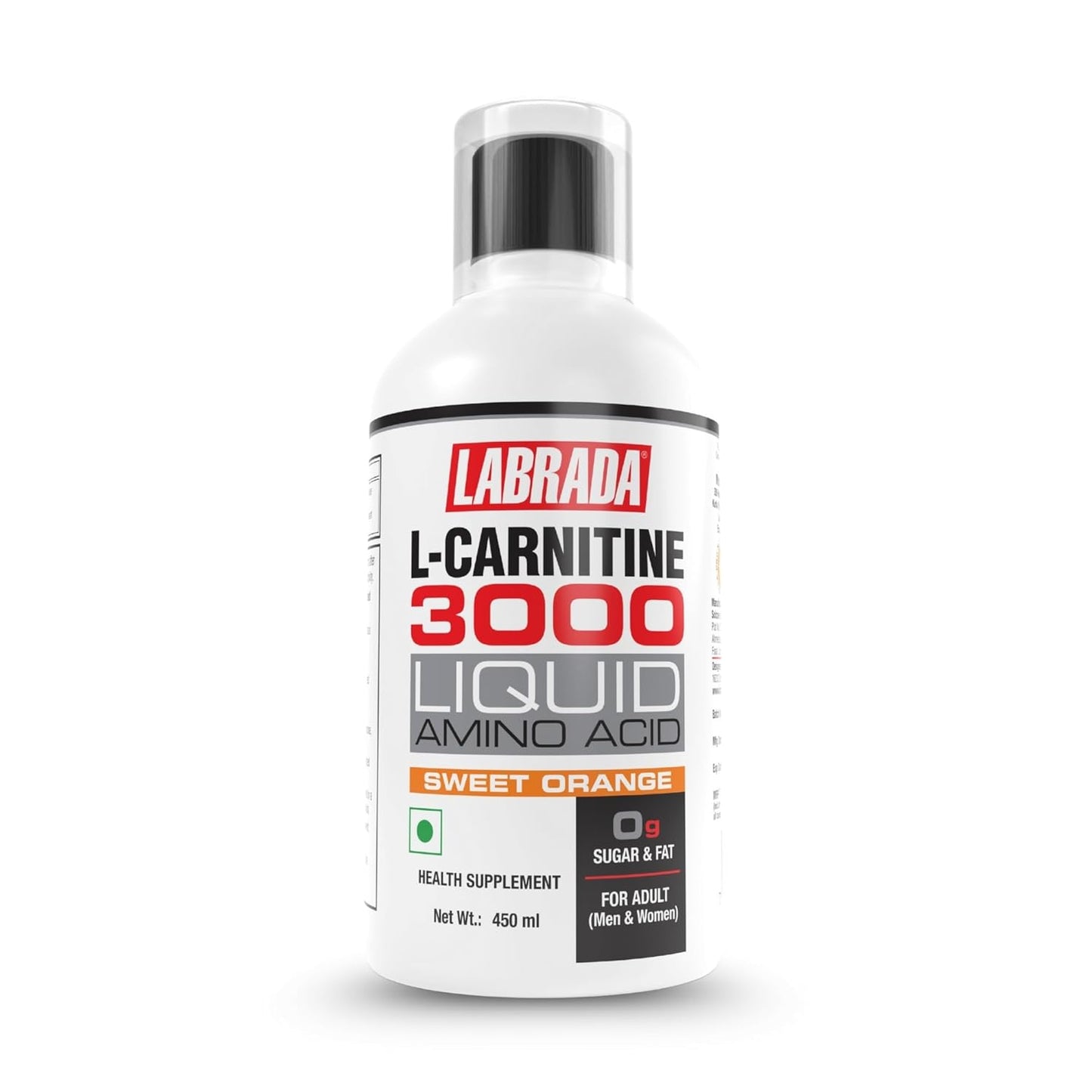 Labrada L-Carnitine 450 Ml |3000 Mg Liquid Amino Acid With 0 G Sugar