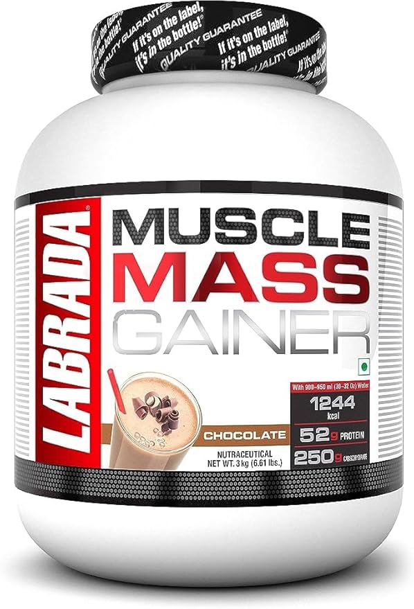 Labrada Muscle Mass Gainer Powder for Adults Post-Workout