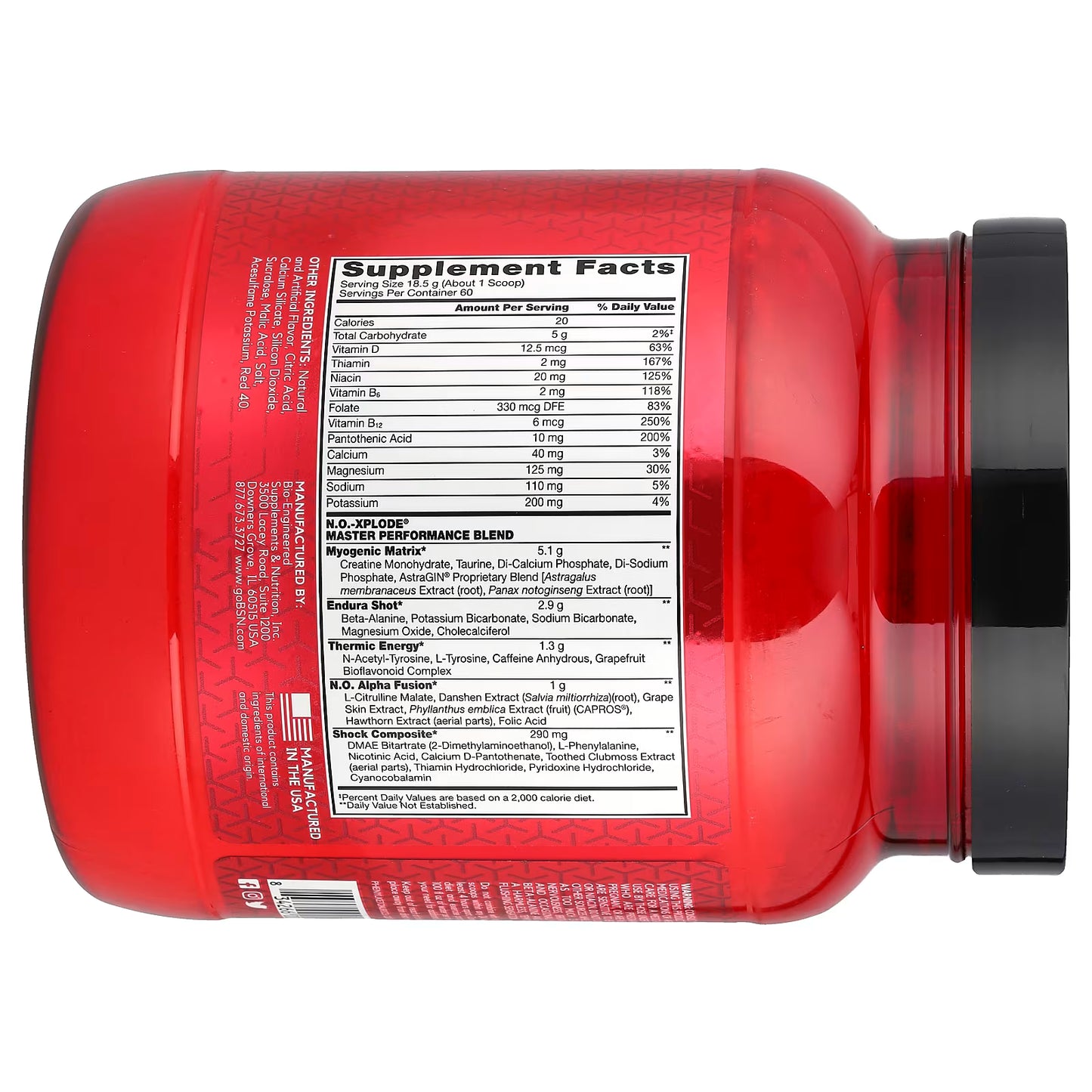 BSN, N.O.-XPLODE®, Legendary Pre-Workout