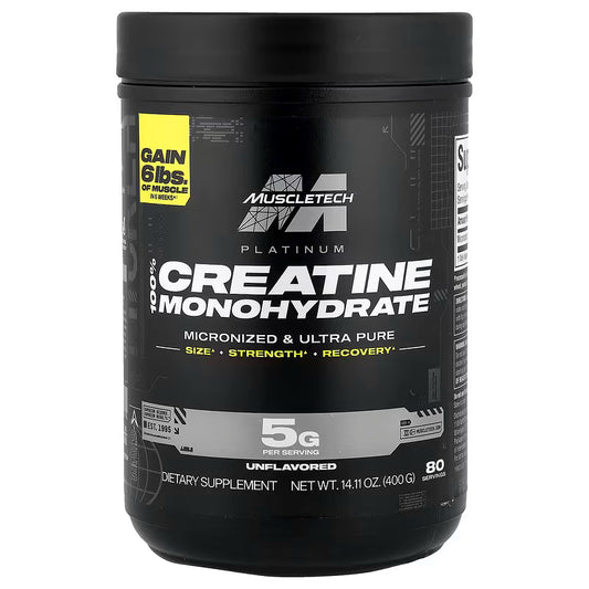 MuscleTech, Platinum 100% Creatine Monohydrate