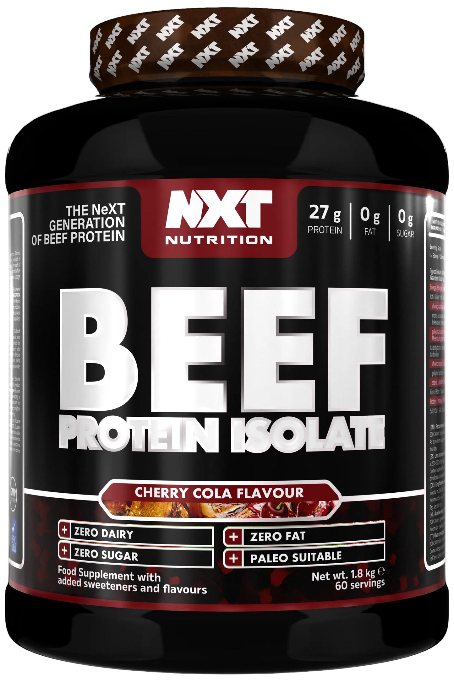 NXT Nutrition Beef Protein Isolate - 1.8kg