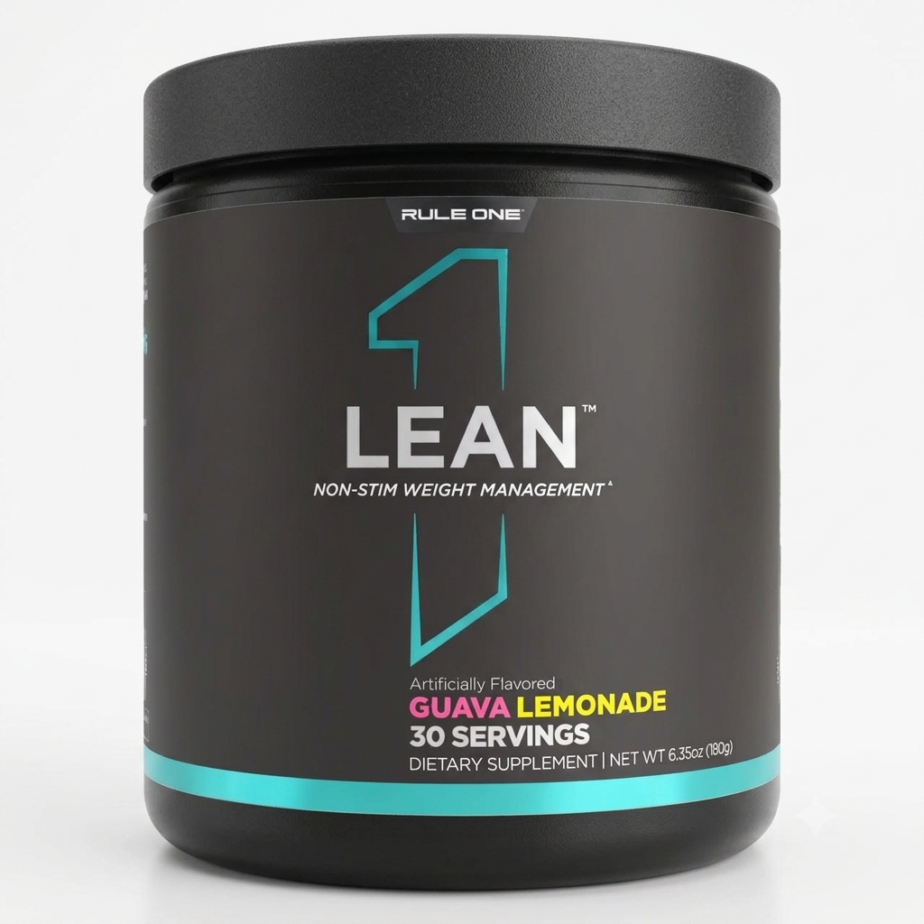 Rule One R1 Lean Non-Stim Weight Management - Guava Lemonade Flavor (30 Servings)