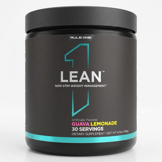Rule One R1 Lean Non-Stim Weight Management - Guava Lemonade Flavor (30 Servings)