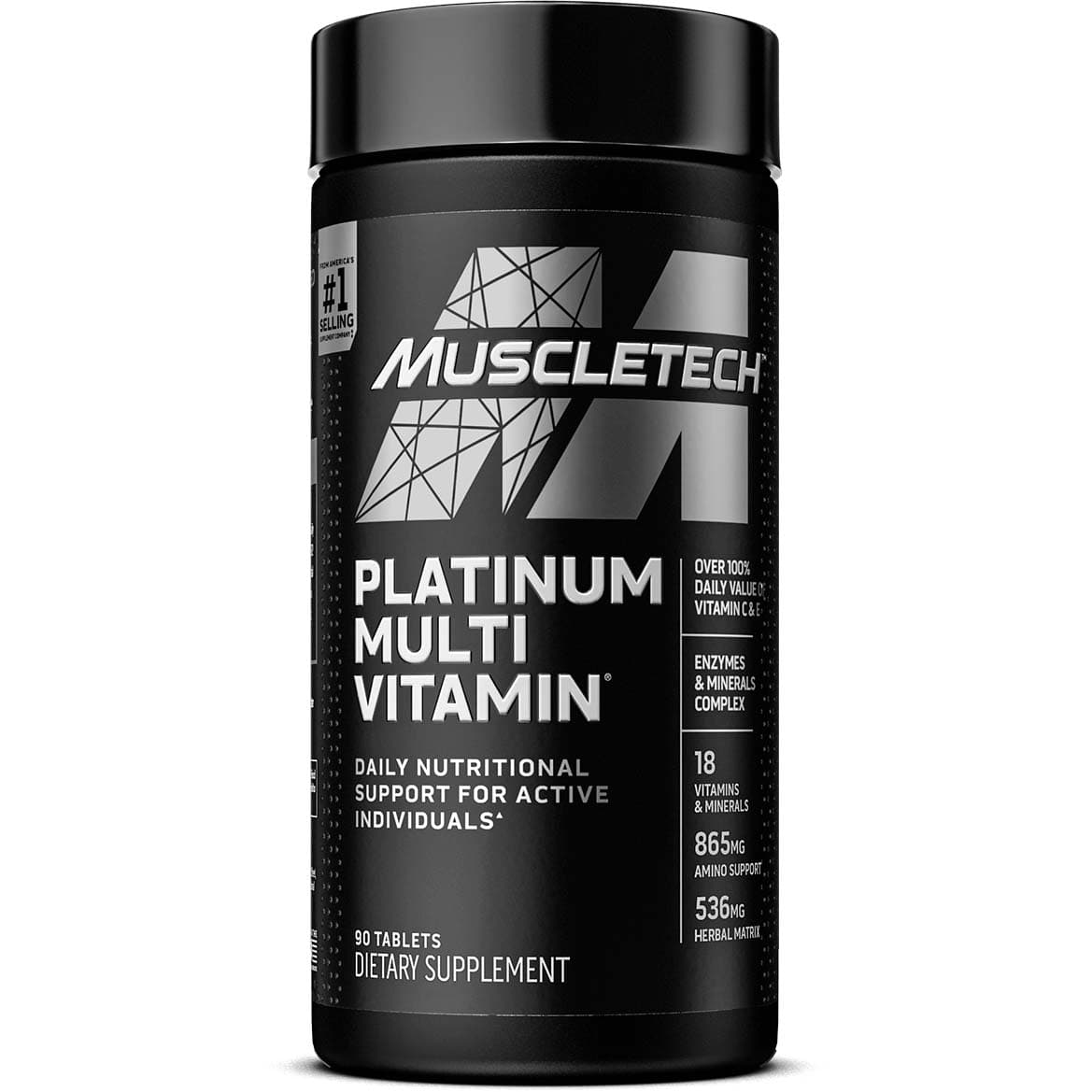 MuscleTech Platinum Multivitamin - Daily Nutritional Support