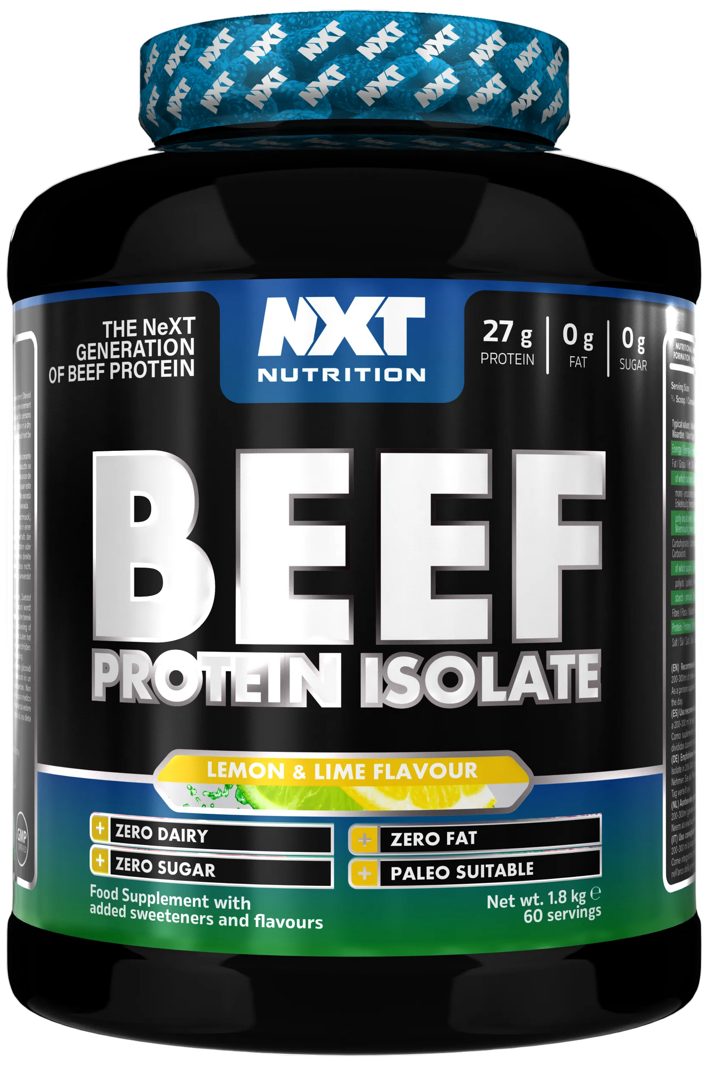 NXT Nutrition Beef Protein Isolate - 1.8kg