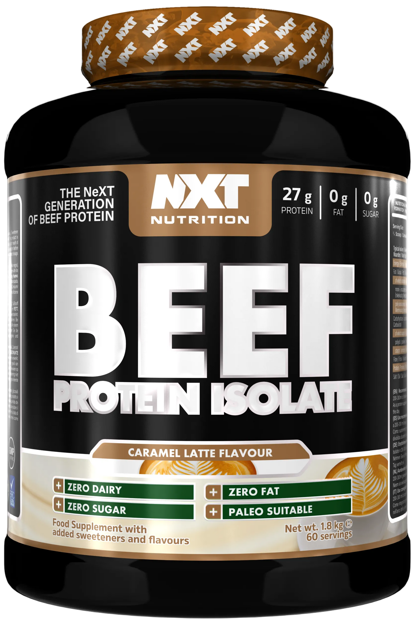 NXT Nutrition Beef Protein Isolate - 1.8kg