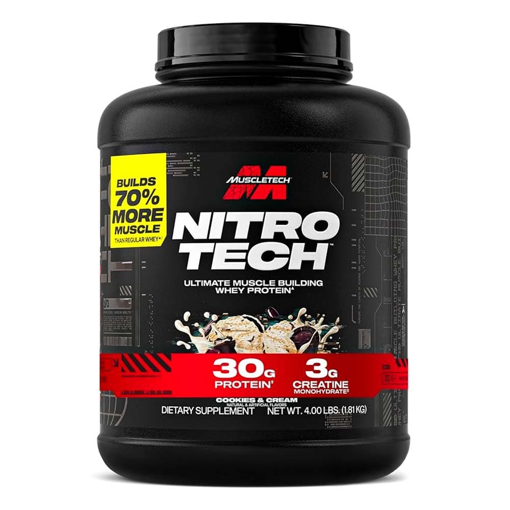 MuscleTech Nitro-Tech 100% Whey Gold - Flavors