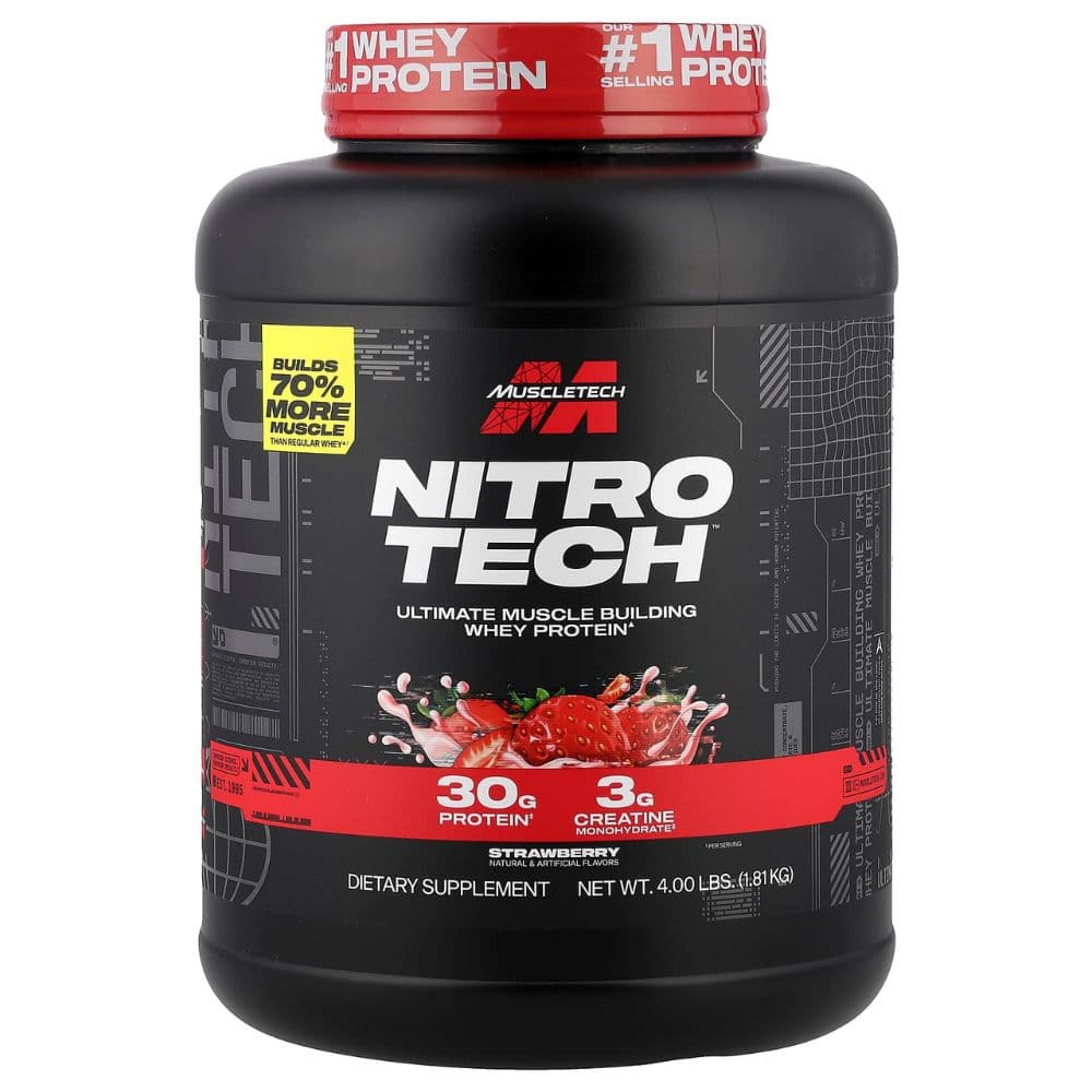 MuscleTech Nitro-Tech 100% Whey Gold - Flavors
