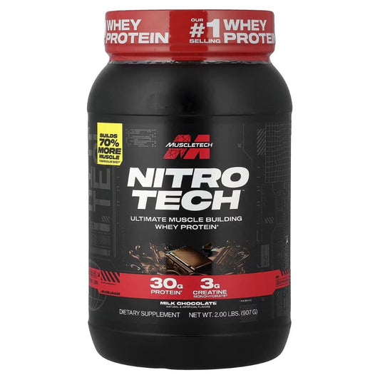 MuscleTech Nitro-Tech 100% Whey Gold - Flavors