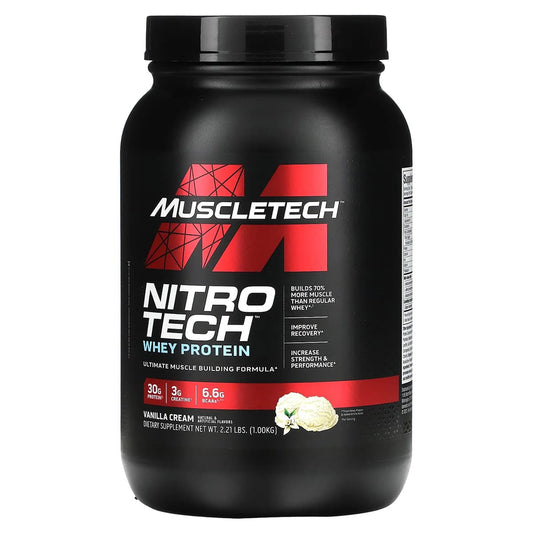MuscleTech Nitro-Tech 100% Whey Gold - Flavors