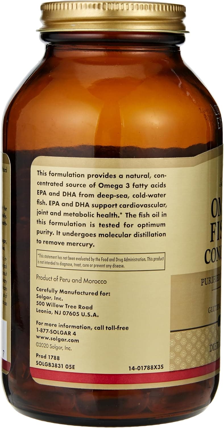 Solgar Omega-3 Fish Oil Concentrate