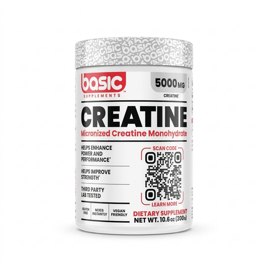 Basic Supplements Micronized Creatine Monohydrate - 300g