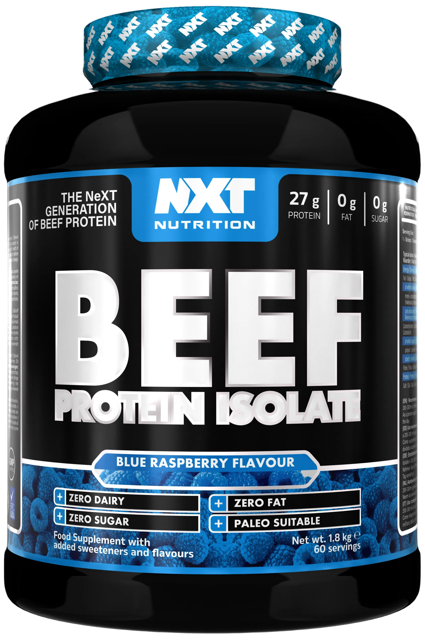 NXT Nutrition Beef Protein Isolate - 1.8kg