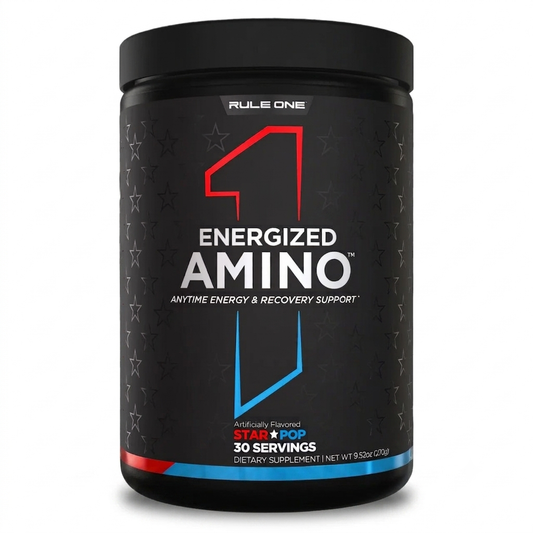 Rule One R1 Energized Amino - Star Pop Flavor (30 Servings)