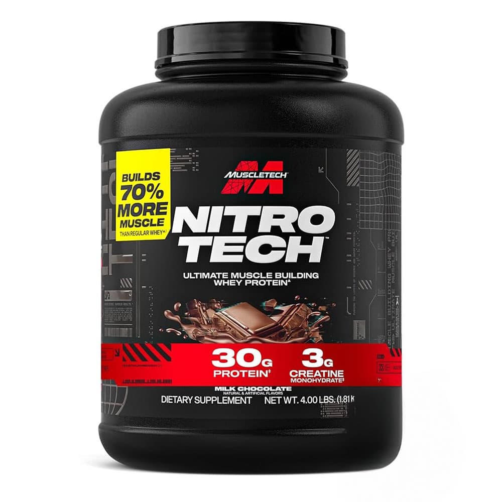 MuscleTech Nitro-Tech 100% Whey Gold - Flavors