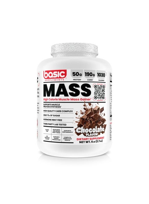 Basic Supplements Basic Mass Gainer - 2.7kg (6 LB) Chocolate