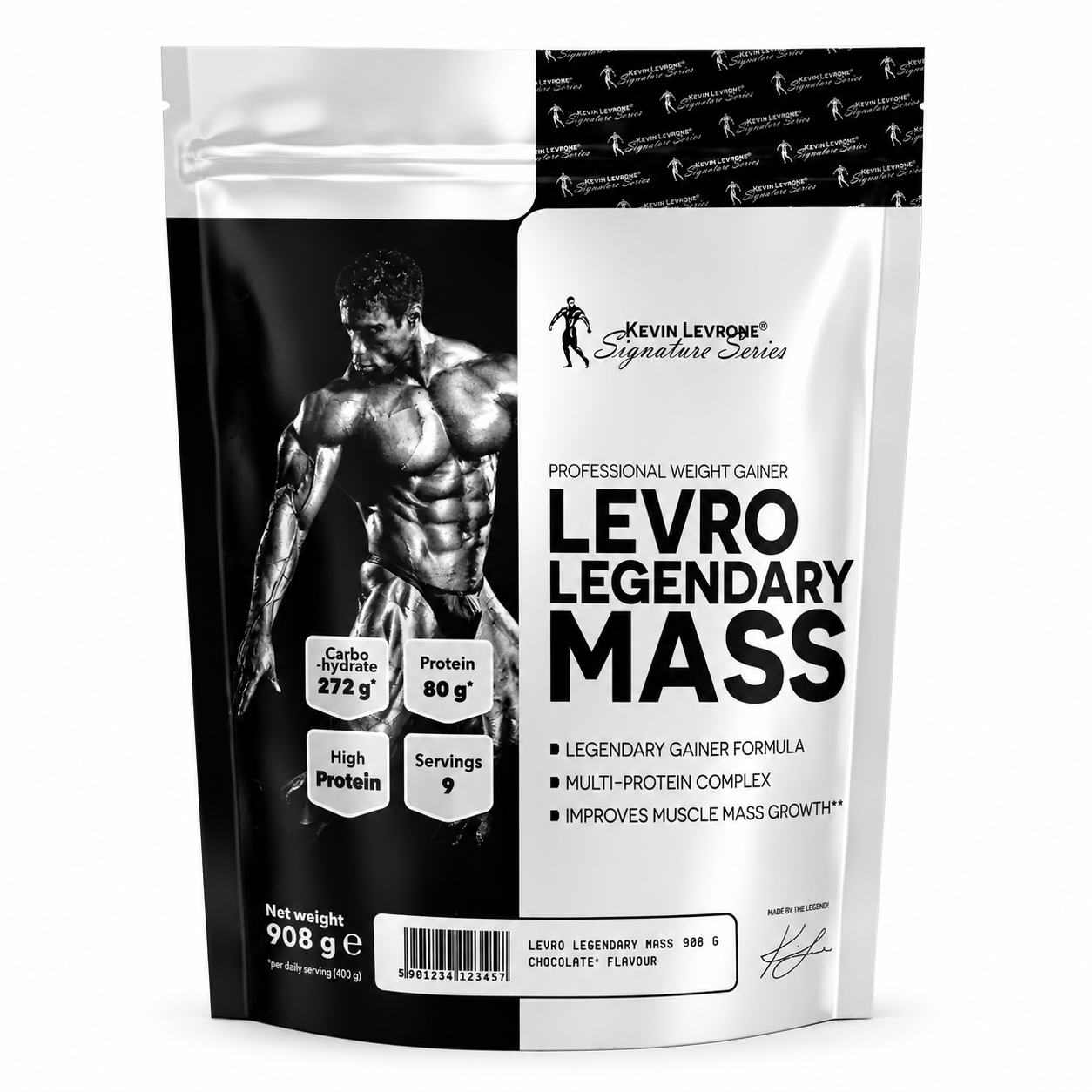 Kevin Levrone Levro Legendary Mass - 908g Chocolate