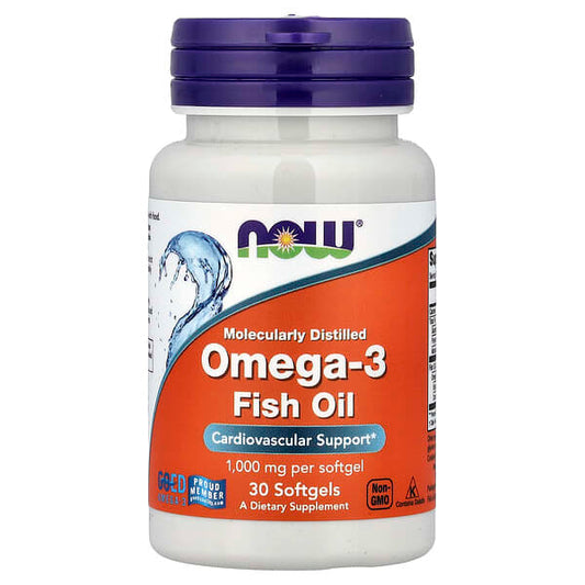 Now Foods Omega-3 Fish Oil 1,000 mg