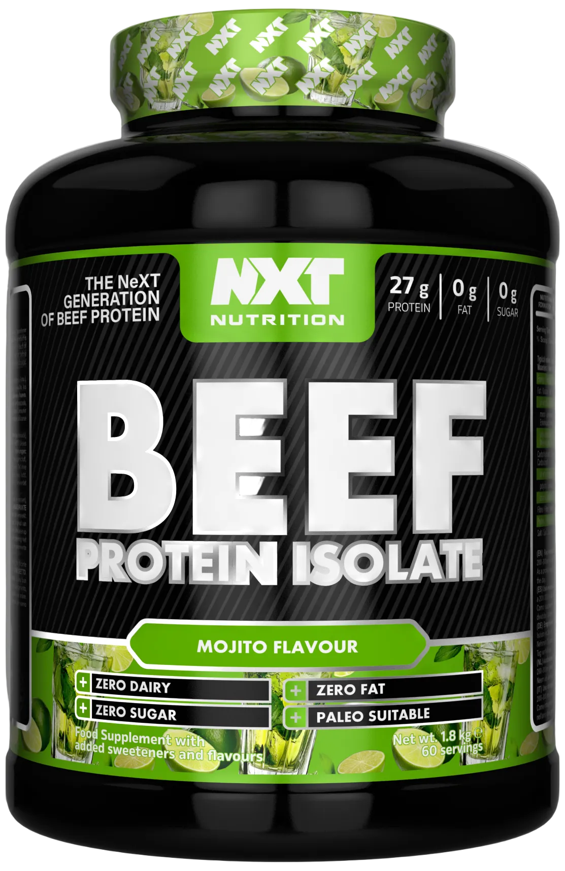 NXT Nutrition Beef Protein Isolate - 1.8kg