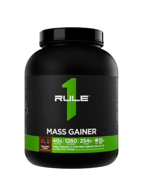 Rule One R1 Mass Gainer - Chocolate Fudge Flavor (2.60 kg / 8 Servings)
