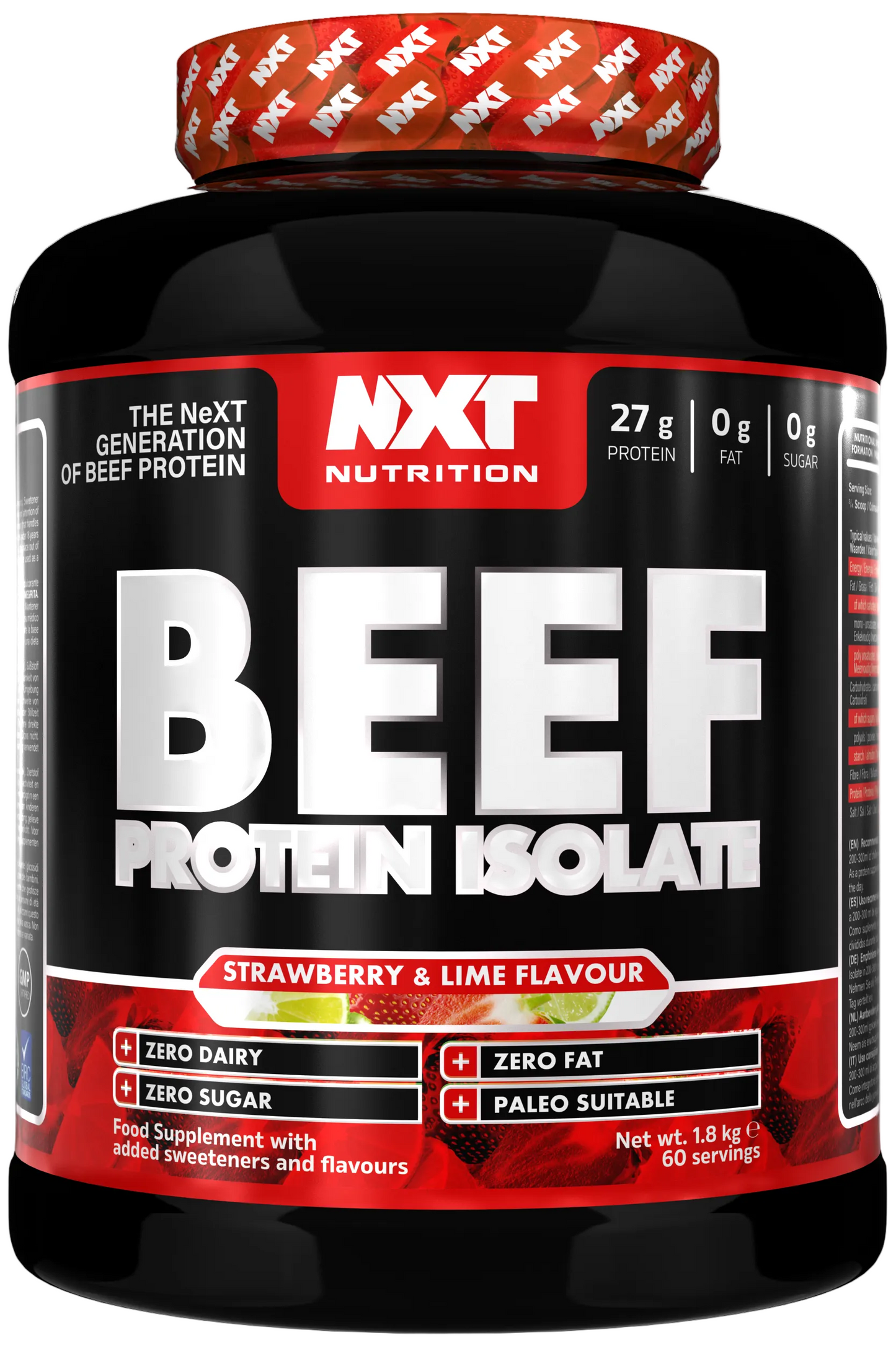NXT Nutrition Beef Protein Isolate - 1.8kg