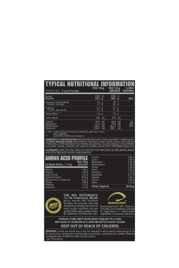 NPL Pro Gains Multi-Transit System Mass Gainer - (1kg)